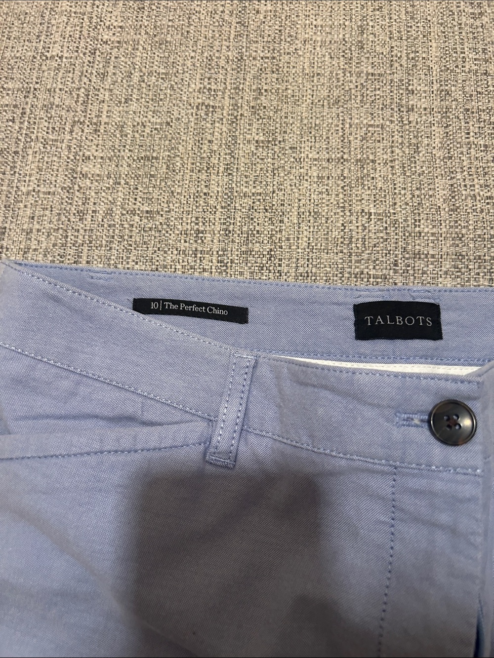 Talbots Light Blue Chino Pants